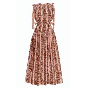 Agua by Agua Bendita
Guaguanco Monarca Rosa Cotton Midi Dress